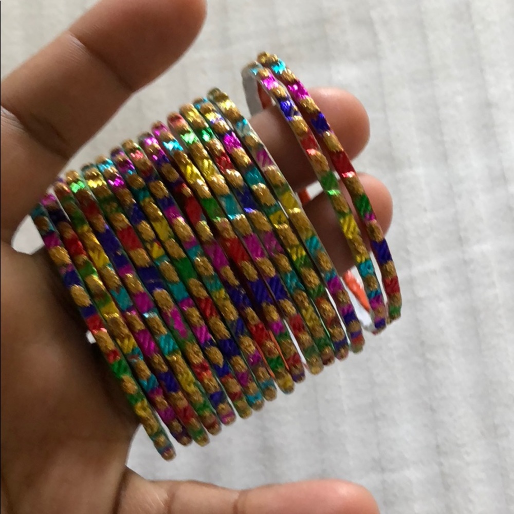 Indian Multicolor Bangle Set... - Picture 3 of 4